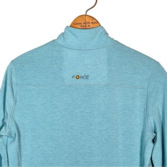 CARHARTT FORCE Delmont Quarter Zip Long Sleeve Pullover - Picture 4 of 8